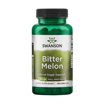 Swanson Premium fuldspektret bitter melon 500 mg 60 kapsler eller 500 mg