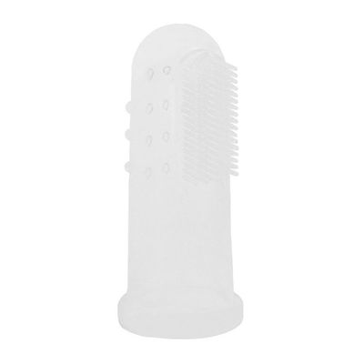 Mode Oral Sundhedspleje Baby Kid Blød silikone Finger Tandbørste & Gum Massager Børste Rene tænder Baby Oral Care