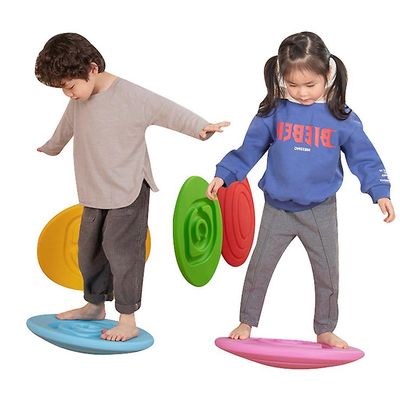 Yunshu Kid's Wobble Balance Board Motion Balance Stabilitet Trainer BLÅ