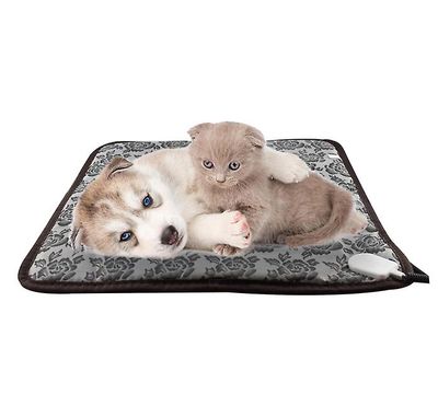 Yunshu Pet Heating Pad Kat Elektrisk vandtæt varmepude temperatur justerbar opvarmet mat 45*71CM