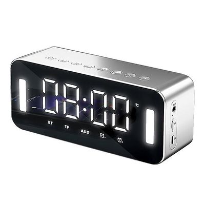 Zch Multifunktionel Bt trådløs radio/vækkeur/natlys White