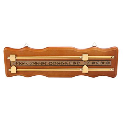 Resultattavle Snooker Spil Scorer Board Player Beregning Nummer Værktøjer Billard Density Board Integr Træ farve