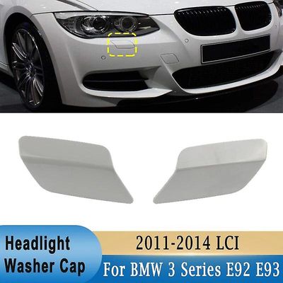 Scitoo For BMW 3-serie E92 E93 2011-2014 LCI fremre støtfanger frontlys vaskemaskin dyse spray jetdeksel 61677253394 61677253393
