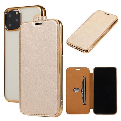 AIR Holdbar multifunktionel tegnebog folio sag til Apple iPhone 6 Plus / 6S Plus - Guld