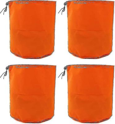 4kpl ruohonleikkurin trimmerimoottori pölytiivis vedenpitävä kansipussi sopii Stihl Echo Weed Eater Edger Pole Saw (keltainen)