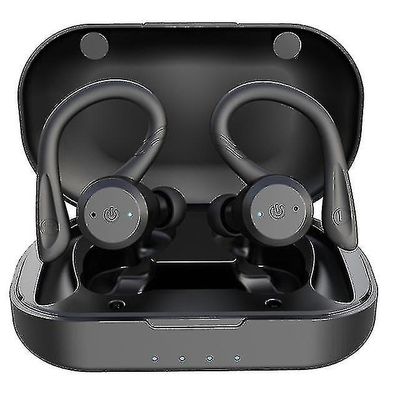 20 timer spilletid svømming vanntett Bluetooth hodetelefoner dual wear sport trådløse hodetelefoner tws Ipx7 ørepropper stereo svart