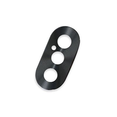 AIR Beskyttende metal bagkamera film til iPhone XS - Sort