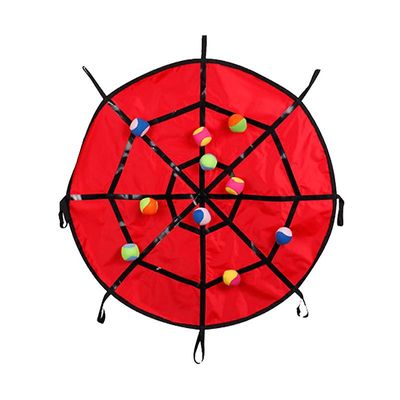 Kissqiqi Børn Spil Dart Board Set Stof Dartboard Med10 Sticky Balls