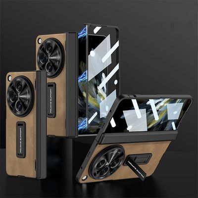 Ofocase Oneplus avoin kotelo, jossa on magneettinen saranasuojaus, sisäänrakennettu näytönsuoja, kameransuoja all-inclusive ohut kova PC-jalustakot...