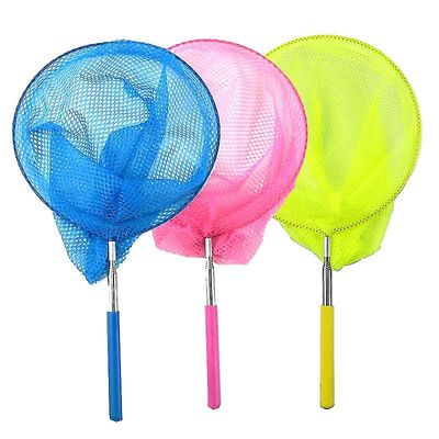 Barsinfi 3 Pack farvede teleskopiske sommerfugl net group2