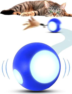 Interaktive Cat Toys Ball Automatisk Moving Cat Toys Ball Interaktiv Rolling Dog - Snngv