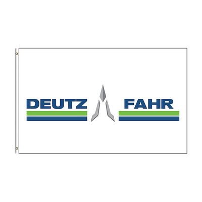 Bolongking 3x5 Ft Deutz Fahrs Flag Polyester trykt traktor banner for innredning A 120x180cm