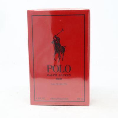 Polo Rød af Ralph Lauren Eau De Toilette 4.2oz/125ml Spray Ny med Box 4.2 oz