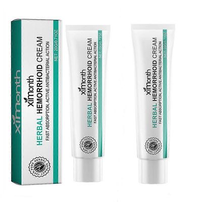 unbrand 2kpl Wellian Hemorrhoid Cream, Cream, Miehille Ja Naisille 20g 2pcs