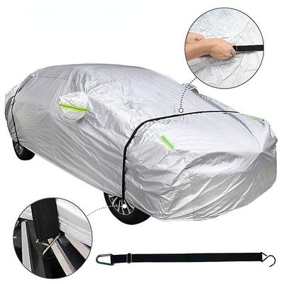 2stk Universal Car Cover Fast bånd 440cm Justerbar længde Anti Car Cover Reb