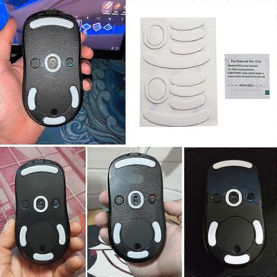 2 sarjaa Logitech G Pro -langattomien hiiren luistimien päivitykselle kaarevat reunat hiiren jalat - FFY