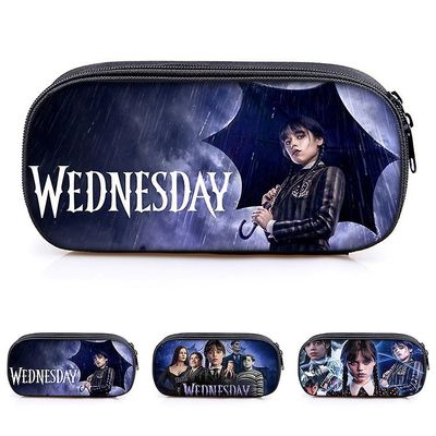 Eocici Onsdag The Addams Familie blyant Case, skrivesaker Case Pen Bags, for Kids Gifts A