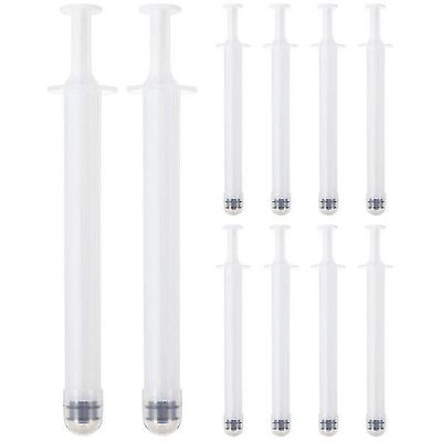 10stk Kvinder Vagina Medicin Applikator Bærbar Vagina Applikator Sikkerhed Anal Applikator-yu Som vist-2 15X1.2CM
