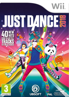Just Dance 2018 (Nintendo Wii) - PAL - Uusi & Sinetöity