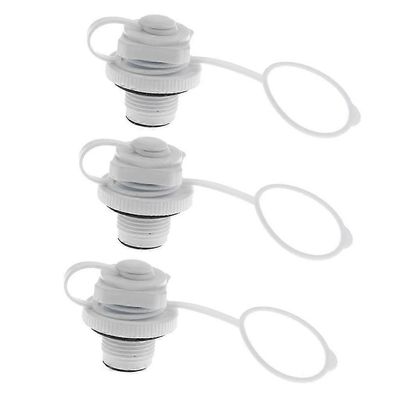 3 kpl 22 mm:n ilmaventtiilin yksisuuntainen vaihtoruuvi puhallettavaan veneeseen ja uima-altaaseen