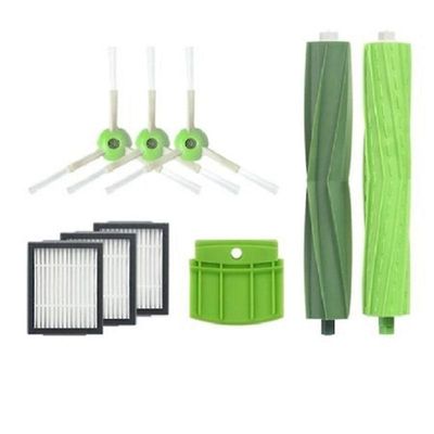 Velegnet til Irobot Roomba I7 E5 E6 I7 Fejende Robot Hepa Filter, side børster, rullende børste, støv Baffel