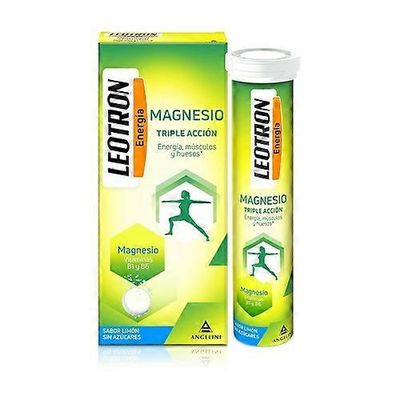 Leotron magnesium 60 effervescent tablets (Lemon)