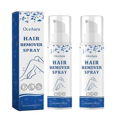 Dainty Spray Depilador, kosteuttava ja hellävarainen miehille ja naisille 2bottles