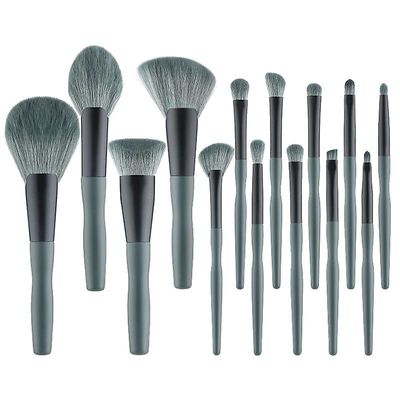 14 Plantain Makeup Brush Set Cangzhou Soft Eye Shadow Brush Sæt for begyndere 14 plantain OPP poser