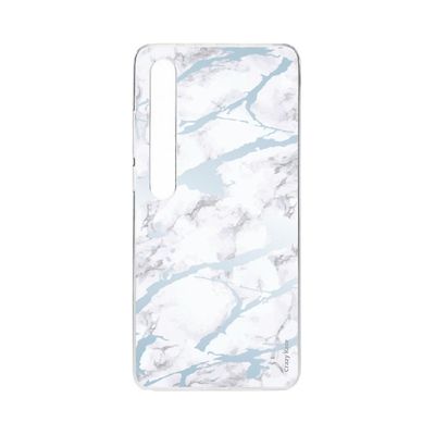 Crazy Kase Skrog til Xiaomi Mi 10 Blød blå marmor