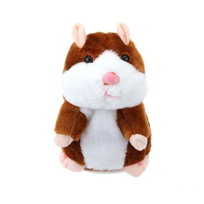 Puhuva hamsteri pehmolelu toistaa mitä sanot Mimicry Pet Toy Elektroninen levylelu lapsille Varhaisen oppimisen lahja