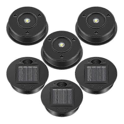 6 kpl aurinkovaloja, 7 lumenia, aurinkolyhty, osia, yhteensopiva ulkokäyttöön, ripustettava