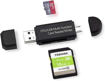 SBSGV SD-kortinlukija, Micro SD -kortinlukija, USB 2.0 -muistikortinlukija SDXC, SDHC, SD, MMC, RS-MMC, Micro SDXC, Micro SD, Micro SDHC -kortti ja...