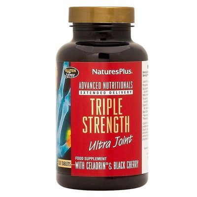 Nature's Plus Luonto's Plus Triple Strength Ultra Yhteinen Glukosamiini/Chondroitin/MSM Celadrin 120 (4930)