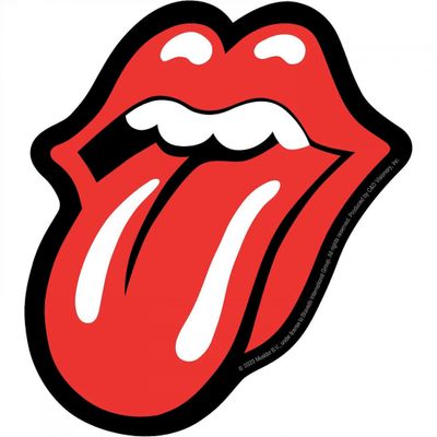 Rolling Stones Rolling Stonesin kielen logotarra Punainen