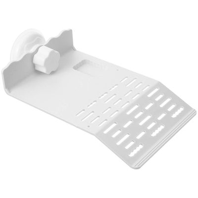 Kilpikonna paistattelualusta muovinen kilpikonna terassi imukuppi design kilpikonna lepoalusta Valkoinen 18.00X12.00X3.50CM