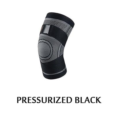 1Pcs dual-use vævning knæ støtte elastisk tryk tandbøjle basketball cykling professionel beskyttende sport wrap 06 Xl