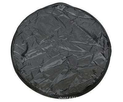 Ruili 5 i 1 sammenklappelig 110cm 43 " lys Flash Studio Reflektor Runde Diffusor sort