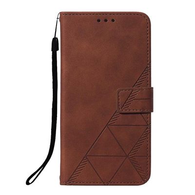 Gangxun Kompatibel med Xiaomi Redmi 10/ 10 Prime Case Læder Folio Cover Wallet Magnetic Premium Etui Coque brun