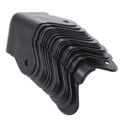 Kestävät kulmasuojat, suojavarusteet kaiuttimille ja tuotteille Musta 5.00X3.50X3.50CM