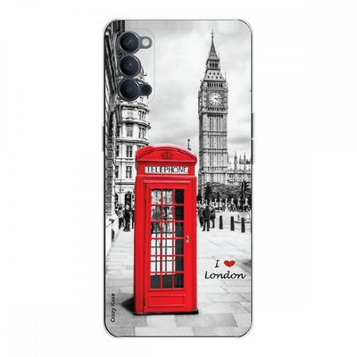 Crazy Kase Hull For Oppo Reno4 5g Silicone Soft 1 Mm, London