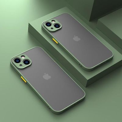 Luksus klar rustning mat taske til Iphone 1313 Pro 13promax 13mini silikone stødsikker hård taske grøn iphone 13