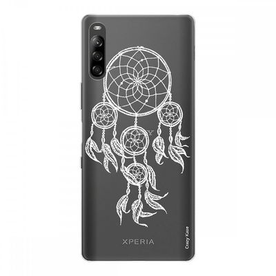 Crazy Kase Hull Til Sony Xperia L4 i silikone fleksibel 1 Mm, Catch White Dreams