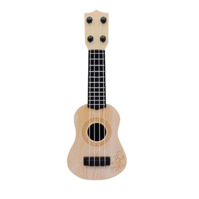 Flye Kids Gift Barnas Leketøy Ukulele Guitar Musikkinstrument Egnet for barn Beige