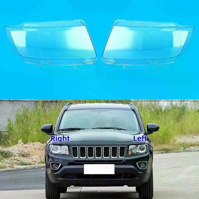 Hieno Jeep Compass 2011 2012 2013 2014 2015 2016 Läpinäkyvä kotelo Etuvalot Linssin kuoren suojus Lasi Lampunsuojus Lampunvarjostin 1 kpl oikea puoli