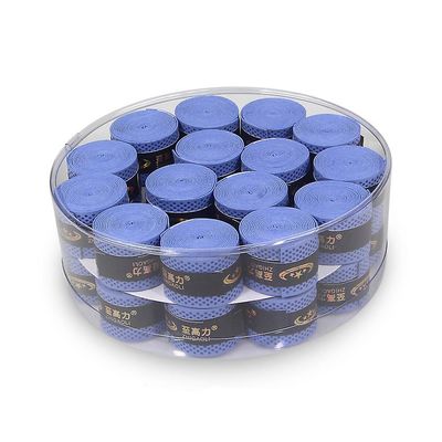 30 stk Tennisketsjer overgrips Padel Over Grips Badminton Over Grips Sved absorberet Wraps Bånd Grips Sweatband Blå