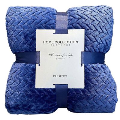 Vehnä Velvet Pieni Peitto, Lämmin Peitto, Koralli Velvet Peitto, Sininen