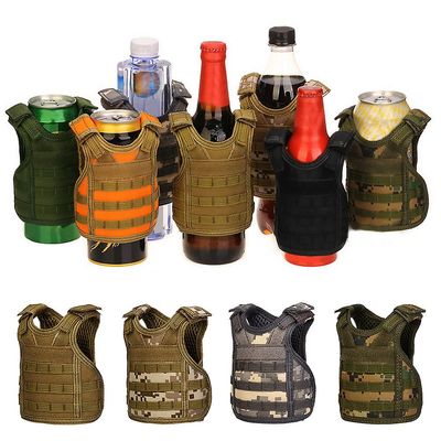Naievear Outdoor Camo Taktinen sotilaallinen miniliivi olut juoma vesipullo kupin pidike 7