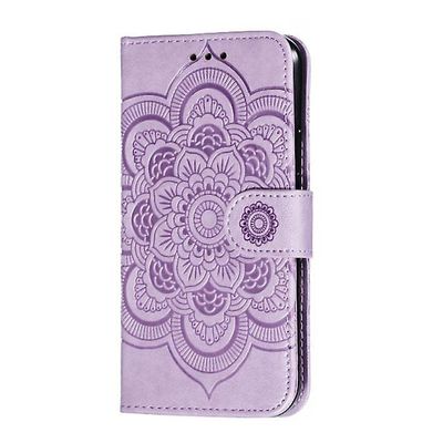 AIR Huawei P30 Lite multifunktionelle blomst hylster sag - Lilla