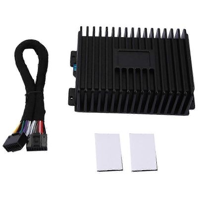 Autoradion DSP-vahvistin yleiseen langalliseen äänipäivitykseen Musta