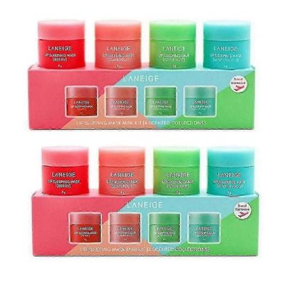 Huulirasvanaamio, 12/kpl Uusi Laneige Lip Sleeping Mask Hydration Maintenance Repair Huulirasvanaamio - Yx